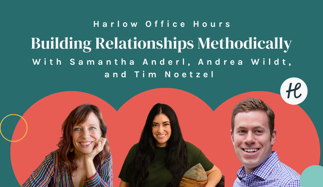 Office Hours: Building Relationships Methodically